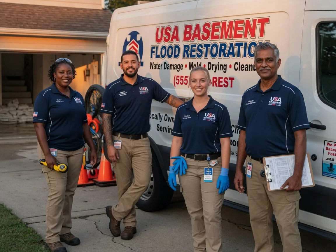 Basement Flood Cleanup company in Savoy, TX